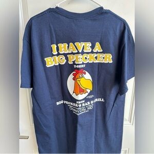 I have a BIG PECKER Graphic tee